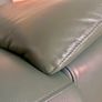 Peacock Leather Power Recliner Armchair Image 3