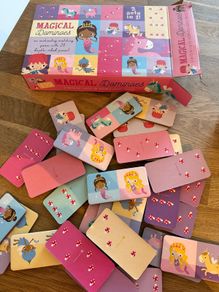 Dominoes magical fairy game