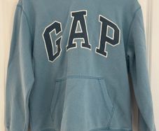 Childs GAP Hoodie. Blue. Kids XL Size.