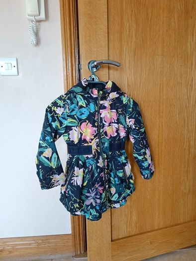 Stunning girls Ted baker floral spring jacket raincoat ?  5