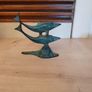 Vintage Couple of Dolphins Statue Image 2