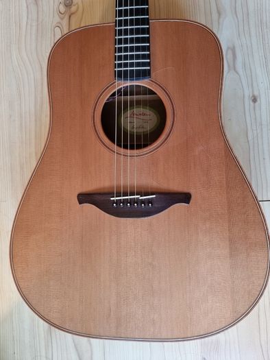 1990s Lowden D23 dreadnought guitar