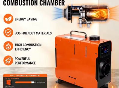 12V /24v Parking Heater 8kw adjustable Heater LCD Thermostat Air Diesel kerosene Heater Fast Heating For Truck Boat Motorhomes