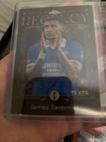 James tavernier London exclusive card numbered to 10