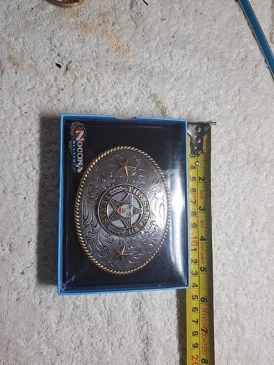 Nacona Texas Belt Buckle.
