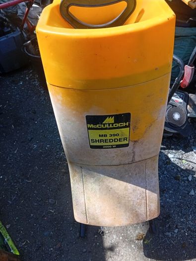 mc cullagh electric shredder