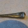 Antique Salt and Mustard Spoons, Some Damaged, Silver 26g Image 7
