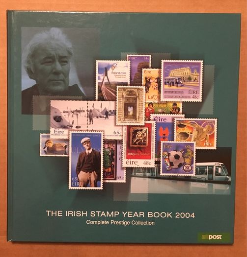 2004 Ireland The Irish Stamp Hardback Year Book with all Commemorative stamps issued in 2004