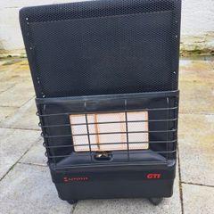 Superset Gas heater with cylinder and gas bottle ( The bottle is empty)