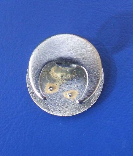 Queen Elizabeth II Coronation 1953 - a rare & unusual commemorative enamelled badge