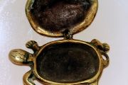 Vintage brass turtle figurine