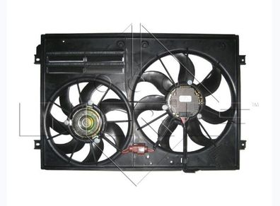 Audi A3,TT, A1 - Radiator Fan Assembly - NRF 47387 Fan, radiator