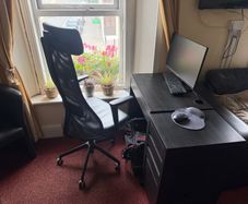 Computer Table, Ergonomic Chair & storage unit ( 3 piece )