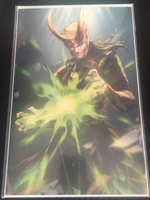 Earths Mightiest Heroes The Avengers #9 Marvel Comic LGY#699 Loki variant cover
