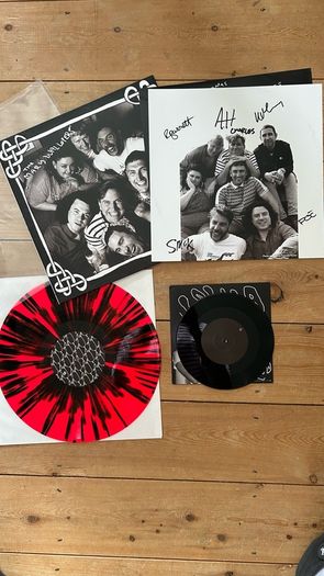The Mart Wallopers 2 albums Vinyl, Signed, including Dinked edition with bonus 7 inch