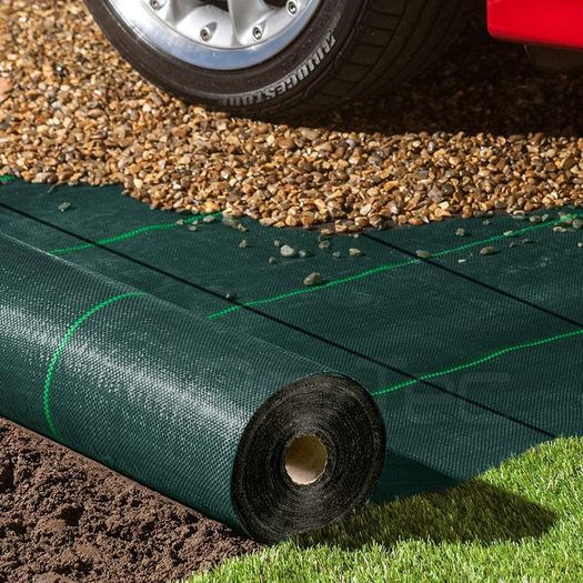 Weed suppressant ground cover weed barrier underlay