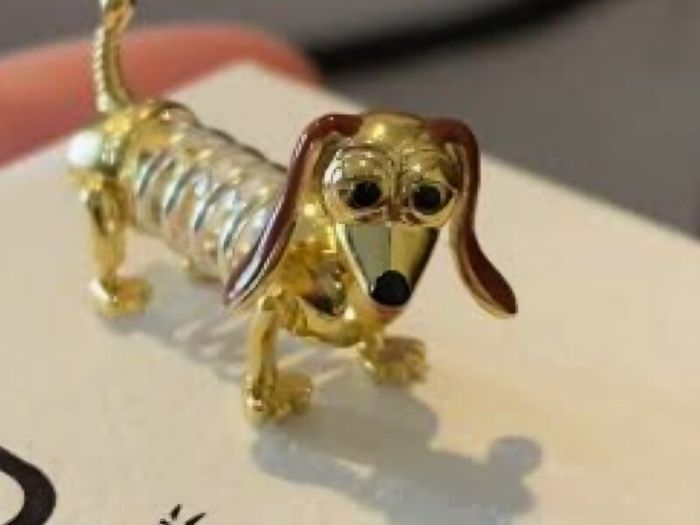 Pandora Disney Pixar Toy Story Slinky Dog Charm  Brand New