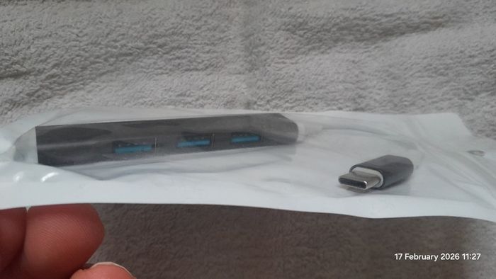 USB C Hub 4 Ports Type C to USB 3.0 OTG Hub Adapter For Laptop or Desktop