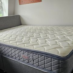 Double bed - base and mattress