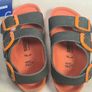Birkenstock Milano Kids Sandals Desert Soil Green And Orange Size Uk 8.5 Eu 26 Brand New Boxed Image 9