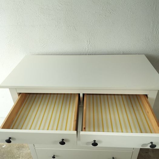 Chest of 6 drawers Hemnes white