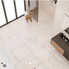 Amoche Creme Polished 60 x 60 Rectified Porcelain Tile