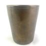 Antique Heavy Solid brass Hand Forged Tumbler Image 2