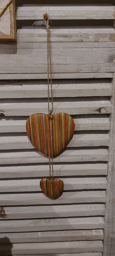 Home decor 2 hearts NEW!