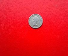 1956 British Sixpence 6d