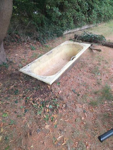 cast iron bath