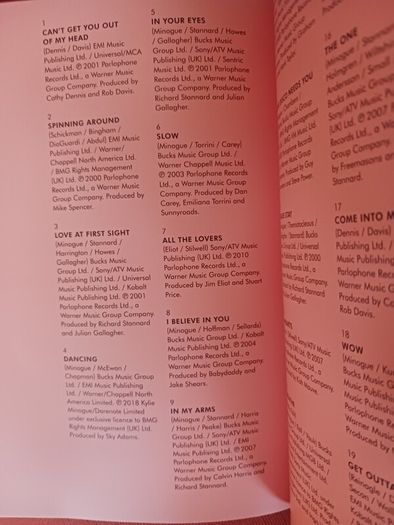 Kylie Minogue/ Step Back in Time,2 cds in hard cover booklet