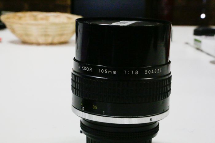 Vintage Nikon NIKKOR 105mm f/1.8 Ai-S Lens