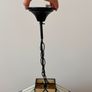 Vintage tiffany style stained glass ceiling pendant light ready to hang Image 3