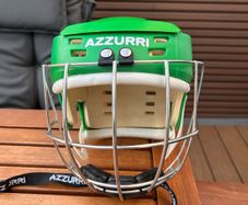 Azzurri Hurling Helmet - Green - Size Medium