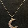 Betty & Biddy crescent moon necklace Image 3