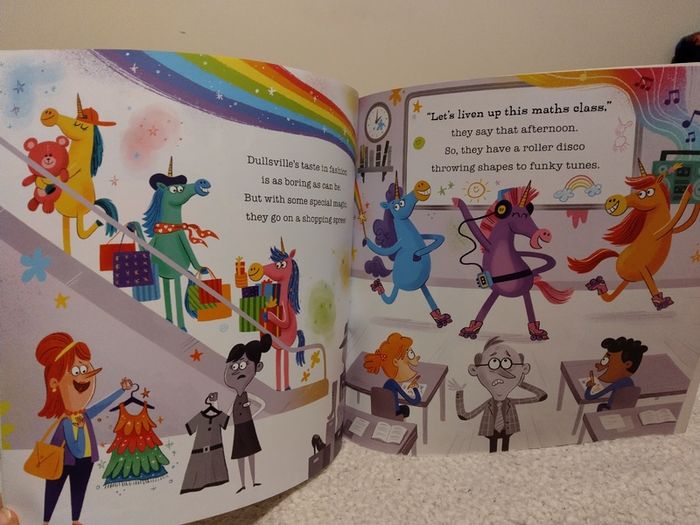 Uh-oh! It's the Unicorns! children,s storybook