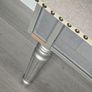 decorative mirrored stool Image 3