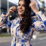 RainSisters Fit and Flare Coat size M Image 7