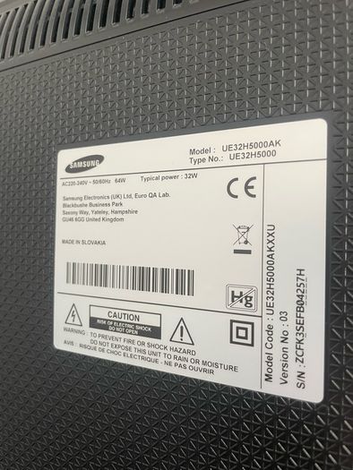 Samsung 32" LED - backlit LCD TV - Full HD