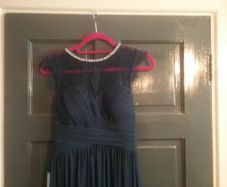 Lipsy elsa lace trim  dress