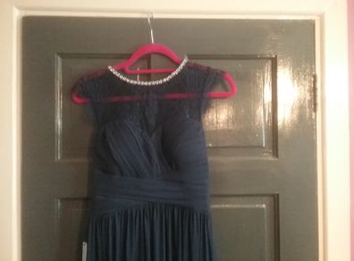 Lipsy elsa lace trim  dress