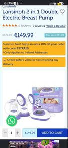 electric breast pump