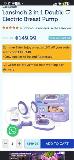 electric breast pump