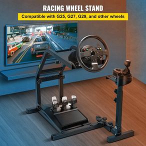 Racing Simulator Steering Wheel Stand G29 G27 and G25 Racing Simulator Steering Wheel Stand,Wheel Support and Pedal not Included