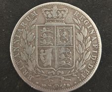 1874 British Half Crown