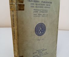 Old-Irish Paradigms and Selections from the Old-Irish Glosses. With Notes and Vocabulary by John Strachan (HQ812)