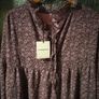 Glamorous, purple abstract Floral relaxed smock Dress Image 5