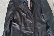 Guess soft genuine leather blazer coat jacket