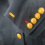 Tommy Hilfiger classic Blazer Navy with gold button detail size 8 Postage included Image 5