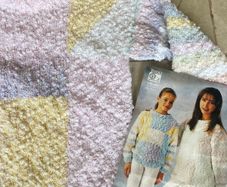 Girls Handknitted Jumper age 8
